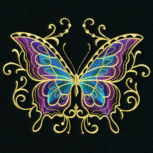 Springtime Gilded Mirage Butterfly