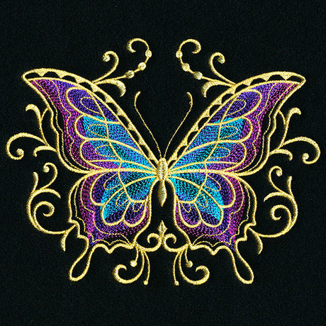 Springtime Gilded Mirage Butterfly