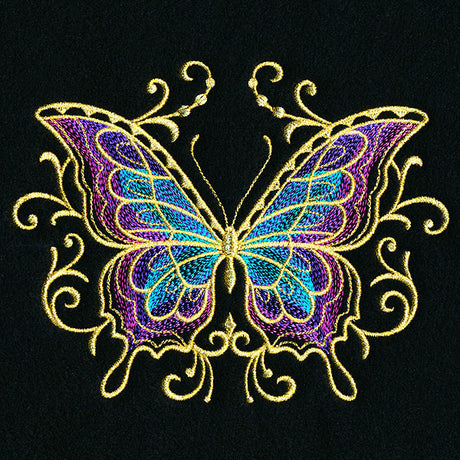 Springtime Gilded Mirage Butterfly