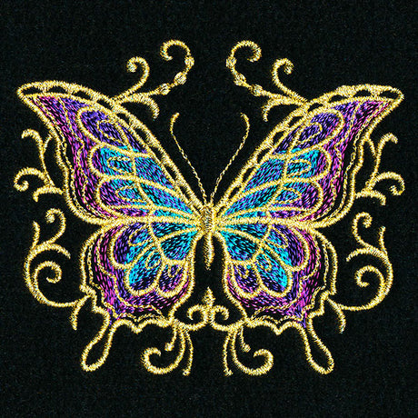 Springtime Gilded Mirage Butterfly