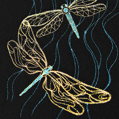 Glistening Dragonfly Trio