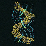 Glistening Dragonfly Trio