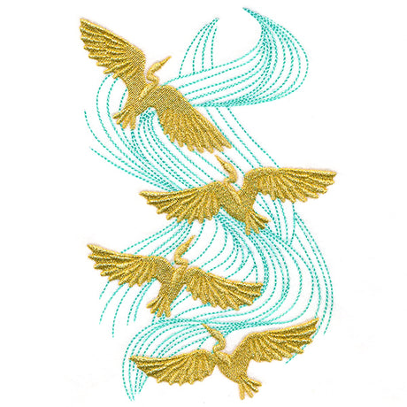 Glistening Cranes