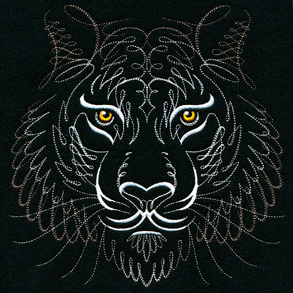 Calligraphic Tiger