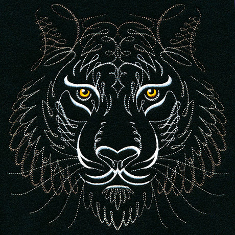 Calligraphic Tiger