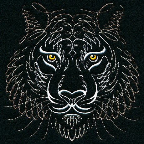 Calligraphic Tiger
