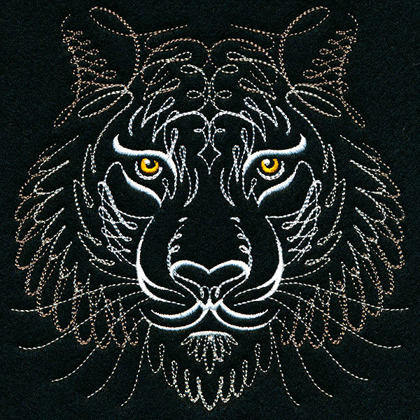 Calligraphic Tiger