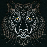 Calligraphic Tiger