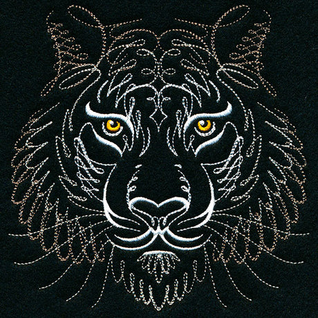 Calligraphic Tiger