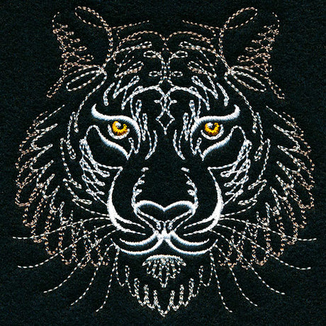 Calligraphic Tiger