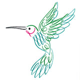 Calligraphic Hummingbird