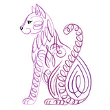 Calligraphic Cat