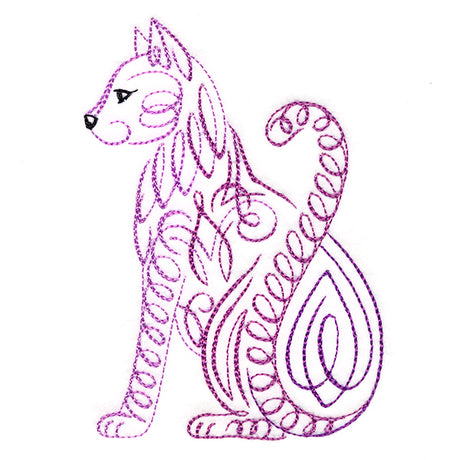 Calligraphic Cat