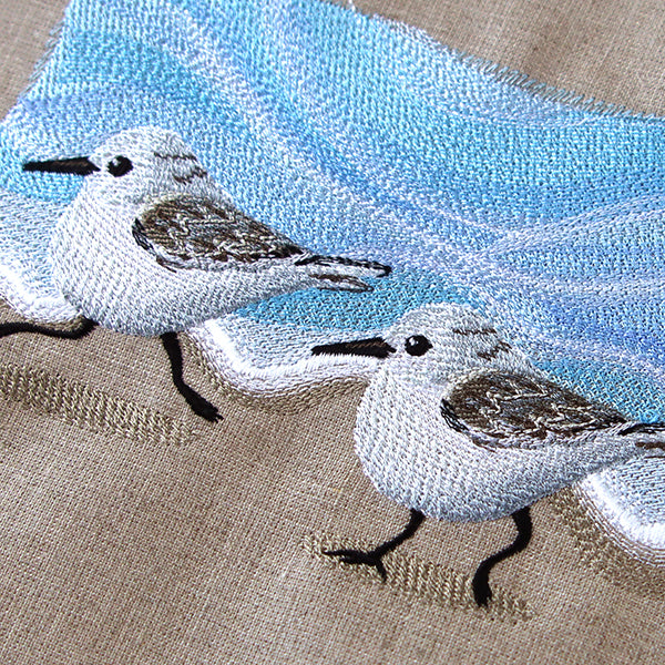 Oceanside Sandpiper Border – Urban Threads