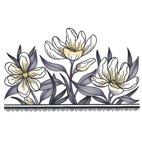 Wild Magnolia Border