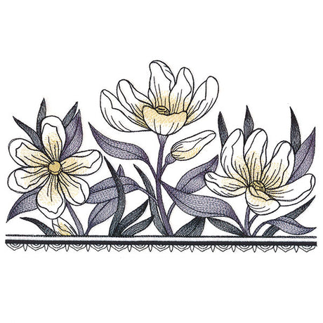 Wild Magnolia Border