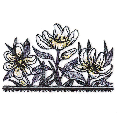 Wild Magnolia Border