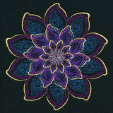 Shimmering Blooms Mandala