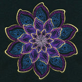 Shimmering Blooms Mandala