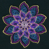 Shimmering Blooms Mandala