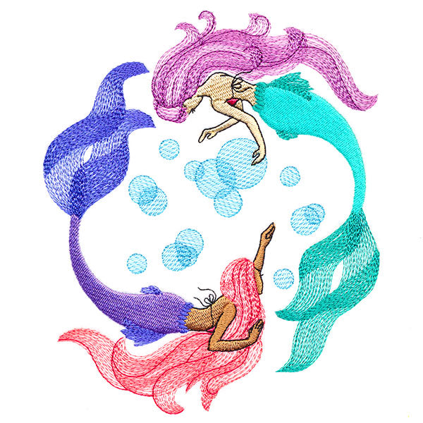 Flowing Mermaids