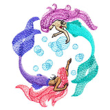 Flowing Mermaids