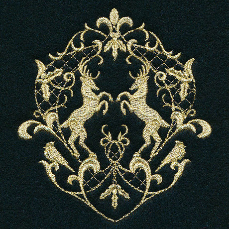 Glistening Holiday Crest