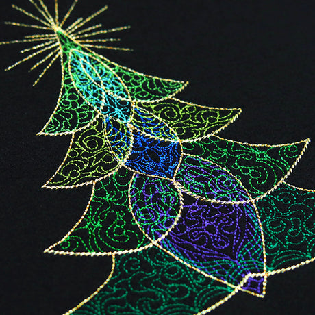 Glimmering Christmas Tree