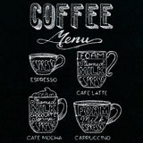 Hipster Cafe Coffee Menu
