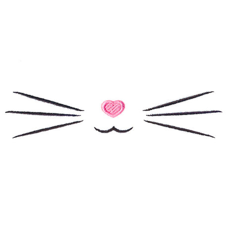 Whimsical Mask Motif - Kitty Whiskers