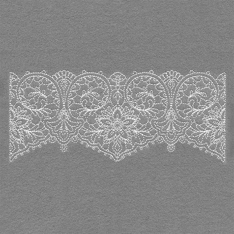 Whimsical Mask Motif - Delicate Blooms