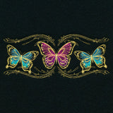 Whimsical Mask Motif - Fluttering Butterflies