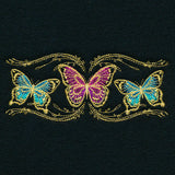 Whimsical Mask Motif - Fluttering Butterflies
