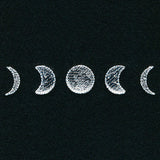 Whimsical Mask Motif - Moon Phases
