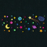 Whimsical Mask Motif - Celestial Sky