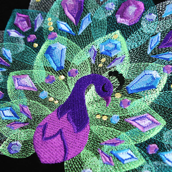 Bejeweled Peacock