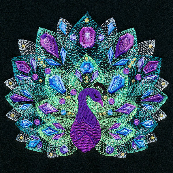 Bejeweled Peacock