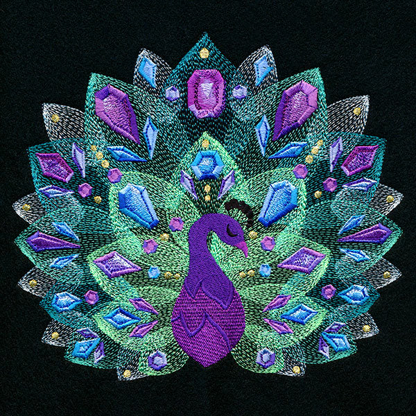 Bejeweled Peacock