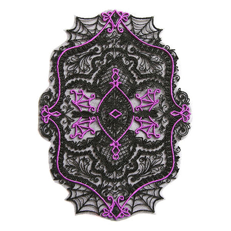Exquisite Halloween Doily (Freestanding Organza)