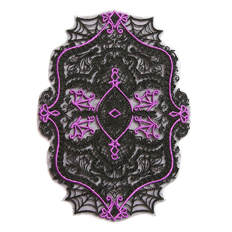 Exquisite Halloween Doily (Freestanding Organza)