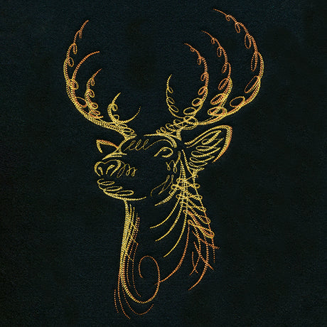Calligraphic Reindeer