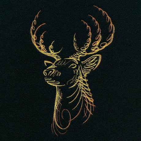 Calligraphic Reindeer