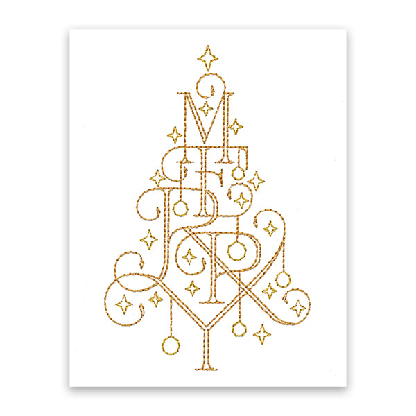 Merry Tree (Cardstock)
