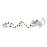 Christmas Lights Kitty