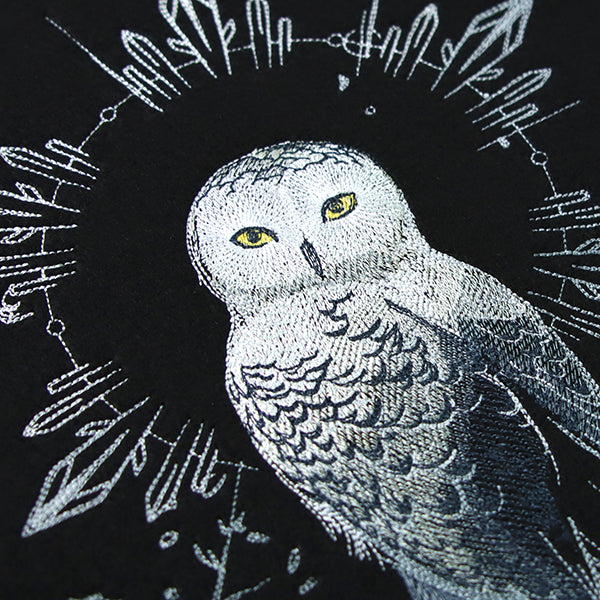 Majestic Winter Owl