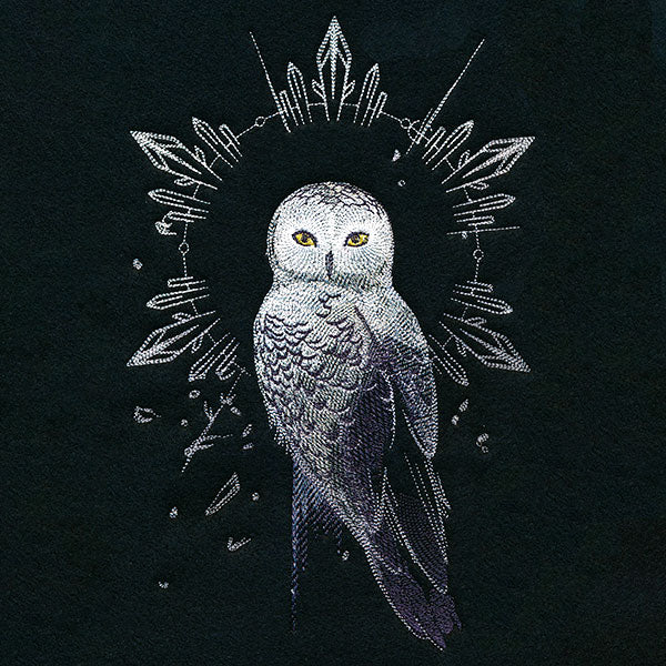 Majestic Winter Owl