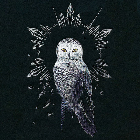 Majestic Winter Owl