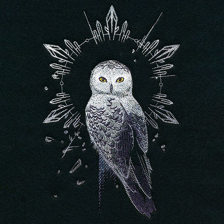 Majestic Winter Owl