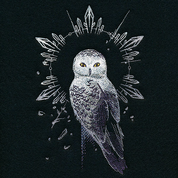 Majestic Winter Owl