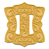 Shimmering Santa Buckle (Lace)